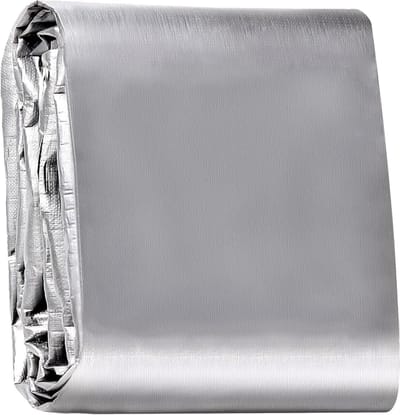 Dekzeil Afdekzeil - Beschermzeil Zeildoek - Afdekken Tuinmeubelen - UV-gestabiliseerd Scheurvast - 8x8 Meter - Zilver