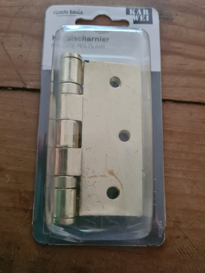 Karwei Kogelscharnier 75x75mm Koperkleur