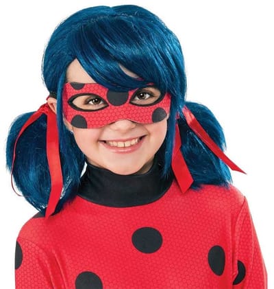 Miraculous Ladybug Pruik Voor Kinderen - Kostuum pruik voor carnaval