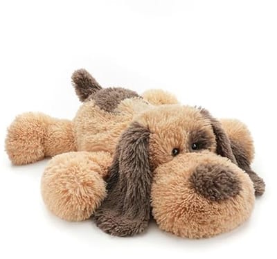 Zachte knuffelhond puppy, pluchen Beagle Labrador Retriever knuffeldier voor kinderen