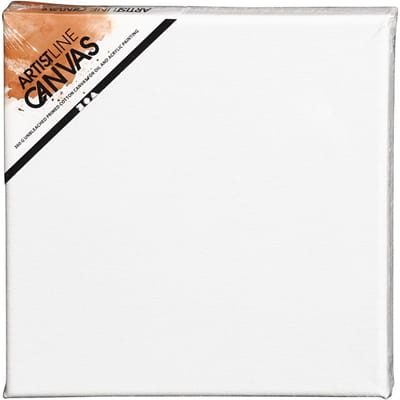 Creativ Company canvas schilderdoek 20x20 cm wit - ArtistLine.
