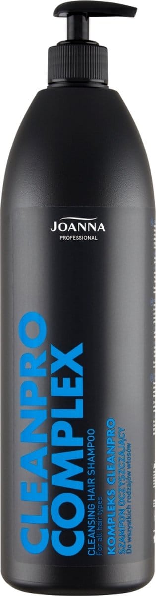 Joanna Professional - Cleanpro Complex Cleansing Hair Shampoo szampon oczyszczający do wszystkich rodzajów włosów 1000ml