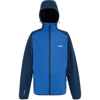 De Arec III waterafstotende wandelsoftshelljas voor heren