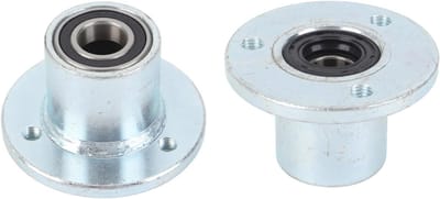 2 Stuks 17mm Voorwiel Velg Hub, Stalen Legering Voorwiel Hub met Lager voor ATV, Go-Kart en Quad Bike