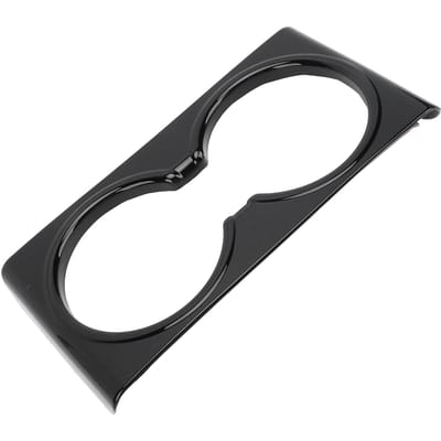 Armsteun Console Achterbekleding Bekerhouder Frame Slijtvast Waterbekerhouder Frame Trim voor Verfrissing zwart