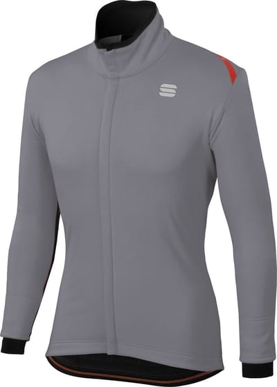 Sportful Fietsjack waterafstotend Heren Grijs Grijs / Fiandre Thermo Cabrio Jacket-Tradewinds/Anthracite - L