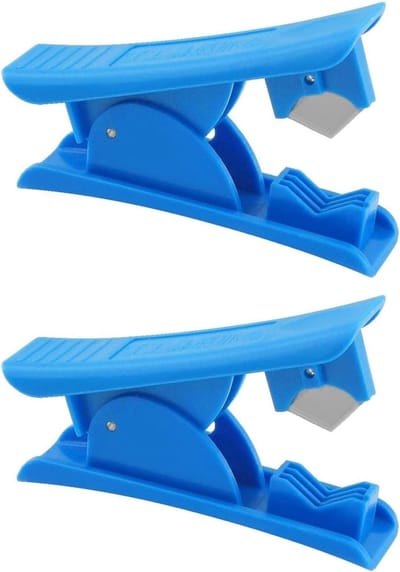 4-delige PVC buizensnijder voor nylon en plastic, veilig en efficiënt voor buizen tot 12,7 mm OD, ideaal voor PU en PE toepassingen