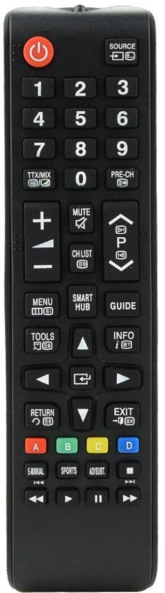 Zeynomax - Nieuwe afstandsbediening - Vervanging voor -01199G TV - Ergonomisch ontwerp - Compact formaat - Betrouwbare afstandsbediening - Geschikt ..