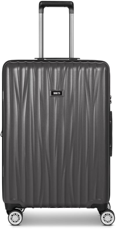 Bric's Cervia 2.0 4 wielen Trolley M 69 cm met uitbreidingsplooi - Harde bagage - TSA slot - dark-grey