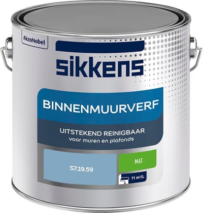 Sikkens - Binnenmuurverf Mat - S7.19.59 - Mengverf - 2,5 L