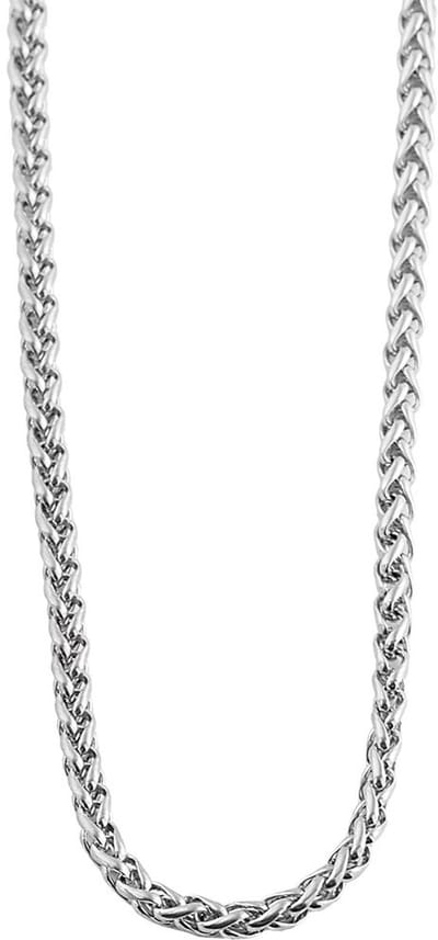 AKZENT Akzent unisex ketting Ramine, zilverkleurig, duurzaam