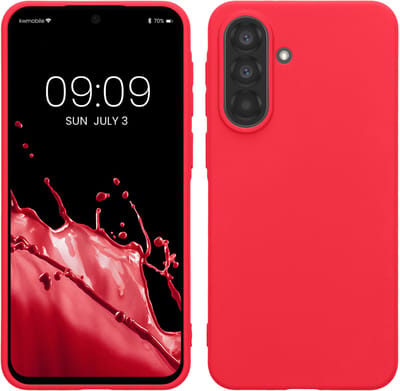 kwmobile telefoonhoesje geschikt voor Samsung Galaxy A37 5G - Hoesje voor smartphone - Back cover in neon roze