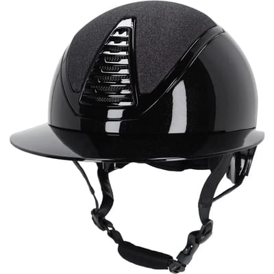 Qhp Veiligheidscap Glendale polo visor Zwart - 51-55 | Zwart