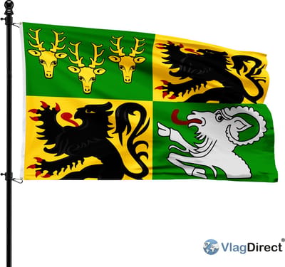 Oostrozebeekse vlag - Gemeente Oostrozebeke vlag - 90 x 150 cm.