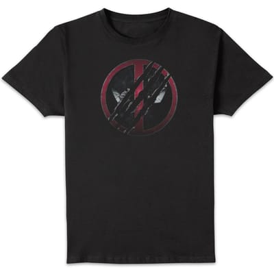 Deadpool & Wolverine Logo Unisex T-Shirt - Black - XS