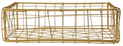 House Doctor - Napkin basket - HDBring - Golden