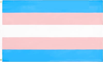 Transgender Vlag - 90x150cm - Pride Flag - LGBTQ - Transgender