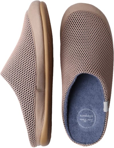 Herenslippers van mesh | NIUE-GC