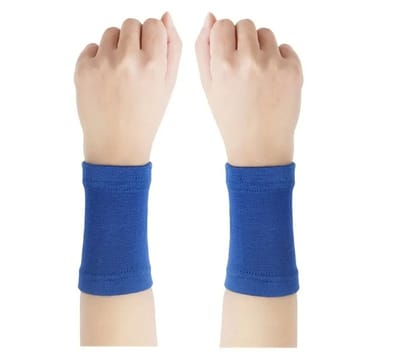 Hoogwaardige Koel Armband / Zweetband / Polsband | Koelsjaal | Verkoelende Band | Koude Band | Cooling Wristband - Blauw