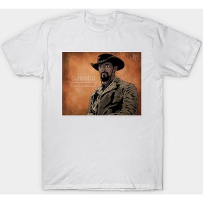 T-shirt Dames Django Harajuku Print Kawaii T-shirt Zomer Korte Mouw Vrouwen T-shirt Top Tee 2XL wit