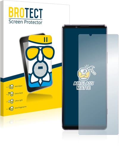 BROTECT - Screenprotector voor Sony Xperia 1 II - Folie Beschermfolie Beschermglas matte