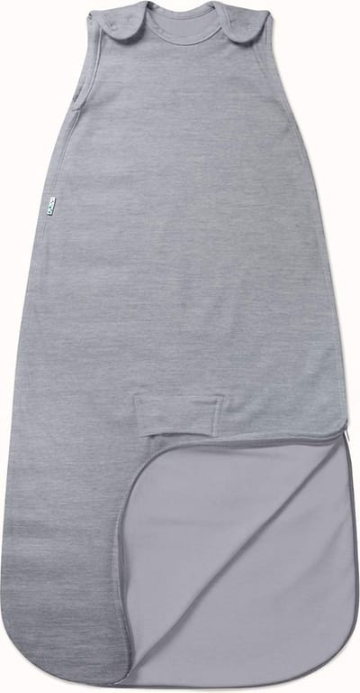 SuperLove Merino Baby Slaapzak - Cloud Grey Melange- 0-24 mnd