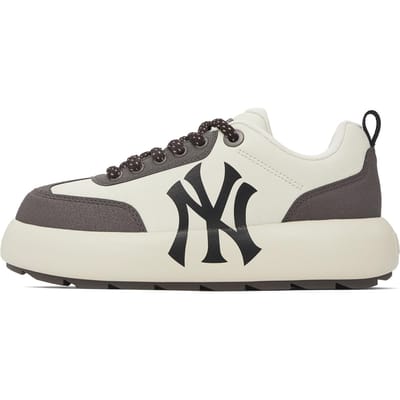 MLB New York Yankees Comfortabele Veelzijdige Mode Trendy Slipbestendige Lage Sneakers Unisex Sneakers Houtskoolgrijs 3ASXCBC4N-50CGS 38 white