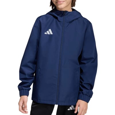 Adidas Performance Entrada26 All Weather Jack Kids - Kinderen - Blauw