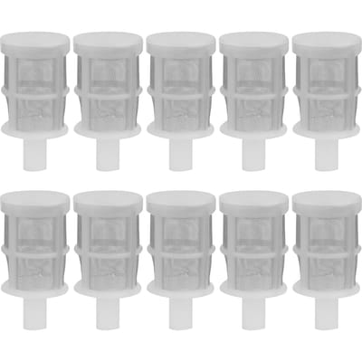 10 stuks Aquarium Waterpomp Filter Schoonmaak Gaas Net Accessoire voor Vis Tank 10mm / 0.39in Dia