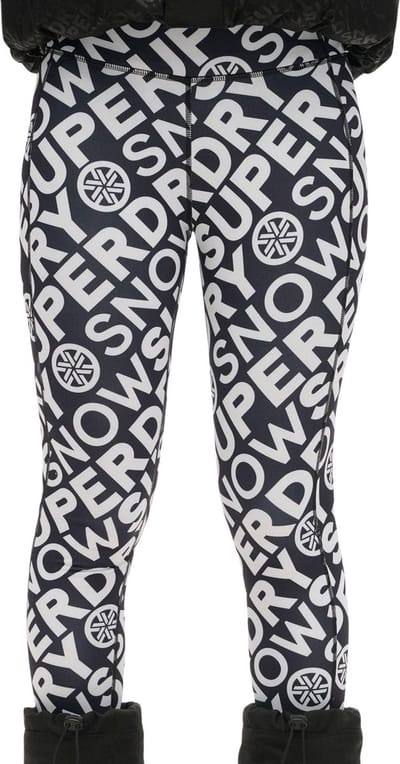 Superdry Base Layer Thermolegging Dames - Maat 8