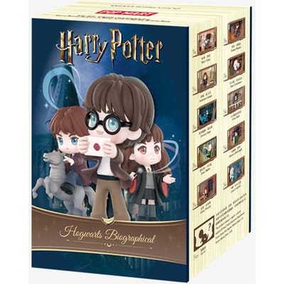 POP MART Harry Potter:Hogwarts Biografische Serie Scènesets Blind Box (Enkelpak / 10-delige set) blue