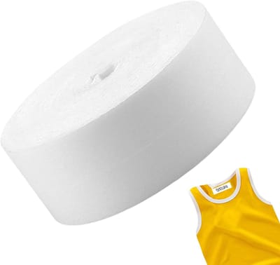 Naamlabels Kleding - Strijkbare Stickers - Spullen Identificeren - Wasbaar Op 60C - 25x800cm - Wit