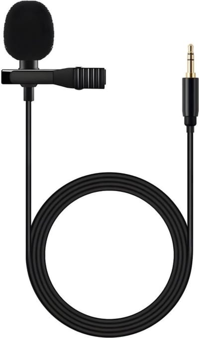 Externe Microfoon | 3 Meter | Universeel | 3.5 mm Jackplug
