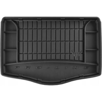 Premium Rubber Kofferbakmat met Organizer Functie – Geschikt voor HONDA Civic IX Hatchback 2011-2017 – Onderste Laadvloer – TPE Rubber – Hoge Rand 5 cm