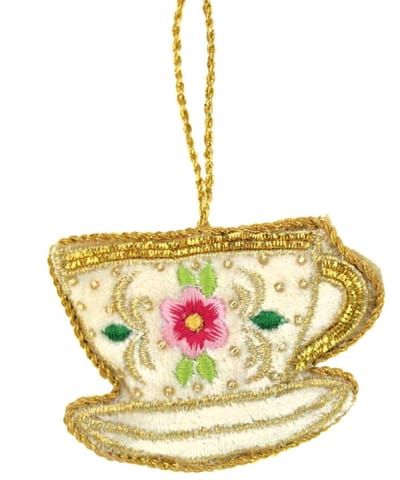 Theekopje Ornament 4,3x5,6cm