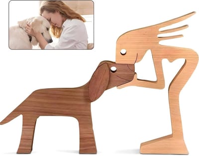 Houten Beeldjes voor Heren en Honden - Handgemaakte Houten Beelden en Sculpturen