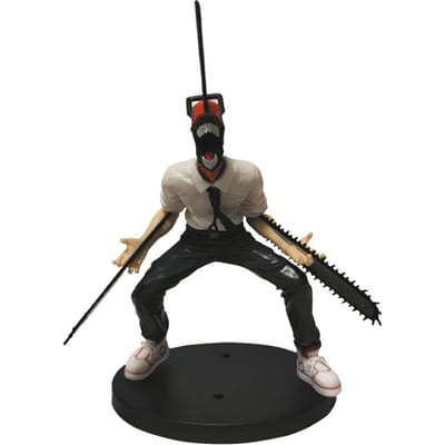 Nouvelle Figurine Anime Chainsaw Man 18cm Modèle d'Action Power Denji Figurine Power de Chainsaw Man en PVC Modèle de Collection pour Adultes Figurine en PVC Jouet gray