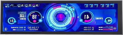 Computer Temperatuur Monitor - Secundair Scherm - Computer Status Weergeven - 8.8 Inch IPS Paneel - 480x1920 Resolutie - Zwart