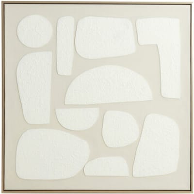 Light & Living - Ornament NIEVES - 80x3.5x80 cm - Bruin