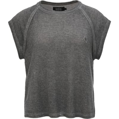 Forplay Top - Outside seam T-Shirt grey washed - S tot XXL - voor Vrouwen - grijs