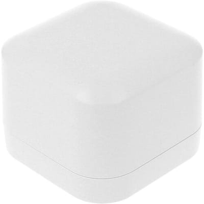 Hammond Electronics 1556BAWH Universele behuizing 80 x 80 x 60 ABS kunststof Brandvertragend Wit 1 stuk(s)