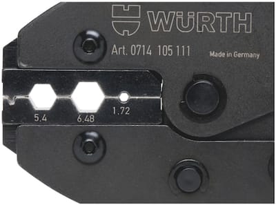 Wurth - 2C-krimptang voor BNC coaxkabelverbinders - Krimptang Voor BNC-coaxconnectoren x 1 st