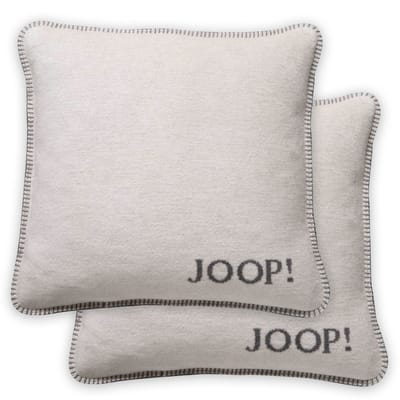 JOOP! Kussen MDF Doubleface Een maat, 50x50 Set van 2