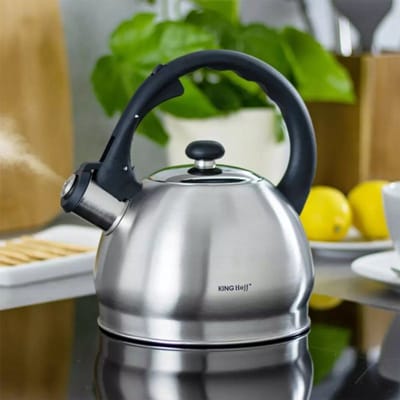 Kinghoff 3773 fluitketel - 1,8L - RVS - alle warmtebronnen