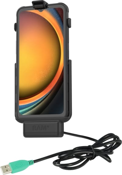 EZ-Roll'r™ Powered Dock voor Samsung Galaxy XCover7 zonder hoesje