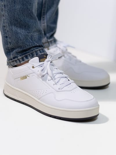 Puma Court Classic Sneakers - Heren - Wit
