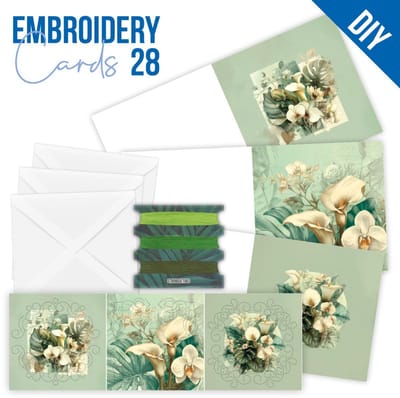 Stitch and Do Cards 28 - Berries Beauties - Touch of Green