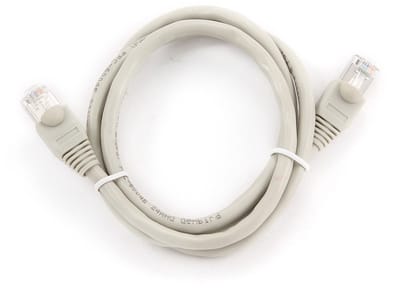 CablExpert PP6-3M - Netwerkkabel, FTP Cat6, grijs