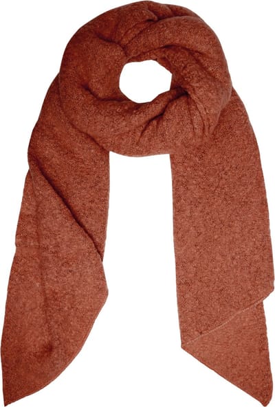 Sjaal Winter - Donkeroranje/Bruin - Comfy
