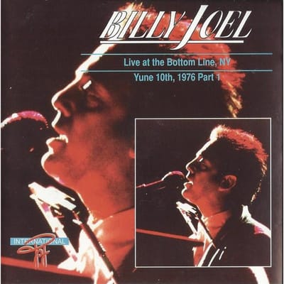 CD BILLY JOEL - Live In NY 1976 Deel 1 INP019 International P 1994 Italië Rock Gebruikt brown